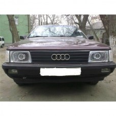 Гладкие стекла для фар Audi 100 44 кузов под установку линз