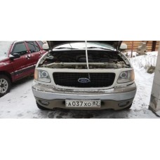 Гладкие стекла для фар Ford Expedition U173 под установку линз
