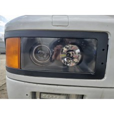 Гладкие стекла для фар MAN F2000 под установку линз