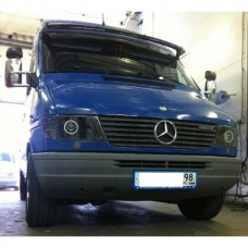 Гладкие стекла для фар Mercedes Sprinter 95-00г.в. под установку линз