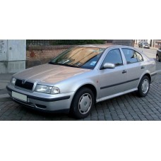 Гладкие стекла для фар Skoda Octavia (96-00) под установку линз 