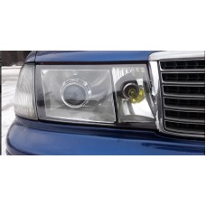 Гладкие стекла для фар Toyota Crown JZS 140-143