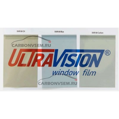 Атермальная тонировка Ultra Vision XAIR 80% Carbon 