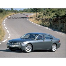 Силиконовая тонировка на статике для BMW 7 кузов E66 2001-2008