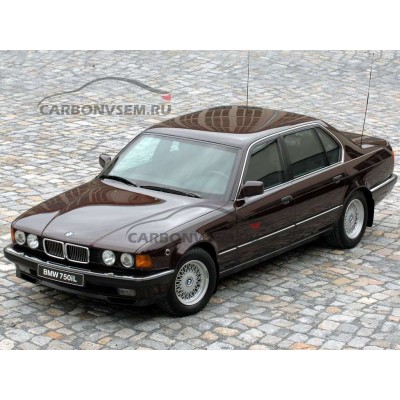 Силиконовая тонировка на статике для BMW 7 кузов E32 1986-1994 