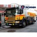 Гладкие стекла для фар Scania 4 серия под установку линз
